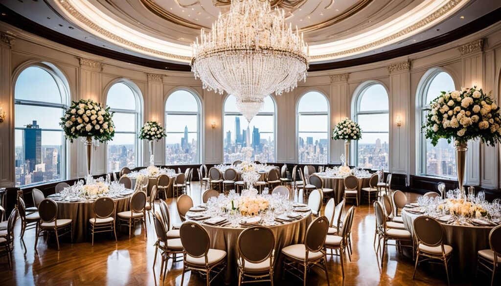 stylish reception venues in Queens NY
